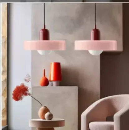 Retro taklampa i glas