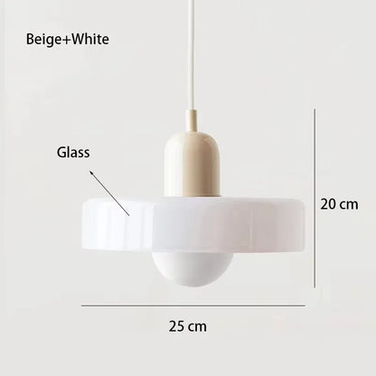 Retro taklampa i glas