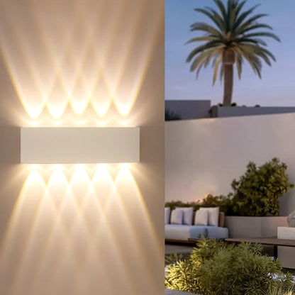 Vattentät vägglampa för hela hemmet