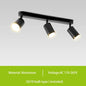 Justerbar takskena med spotlights