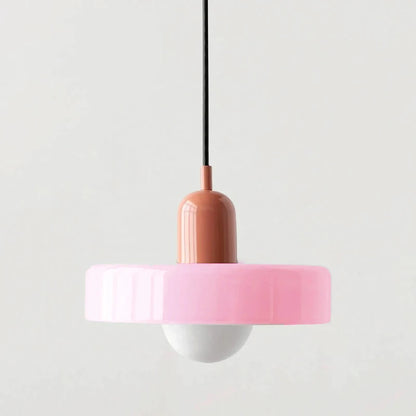 Retro taklampa i glas