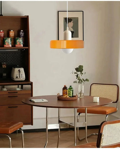 Retro taklampa i glas