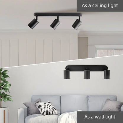 Justerbar takskena med spotlights