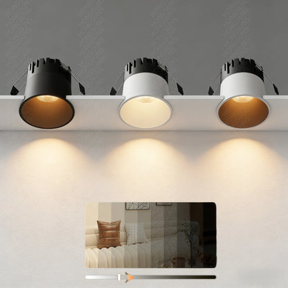 Infälld spotlight för taket