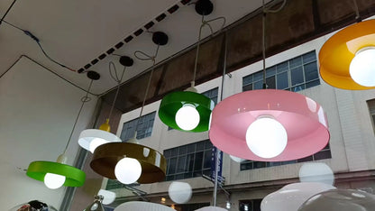 Retro taklampa i glas