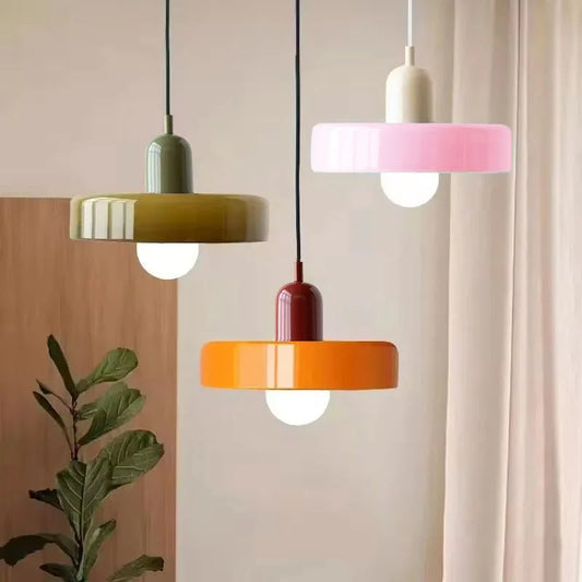Retro taklampa i glas