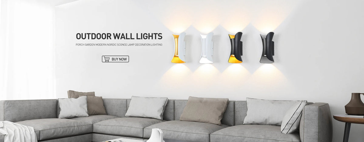 Vägglampa med spiralformad design