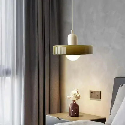 Retro taklampa i glas