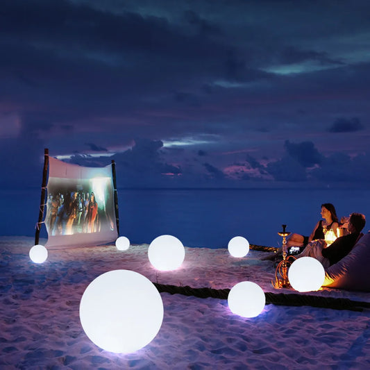 Laddningsbar ljusboll för fest