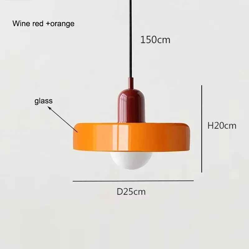 Retro taklampa i glas