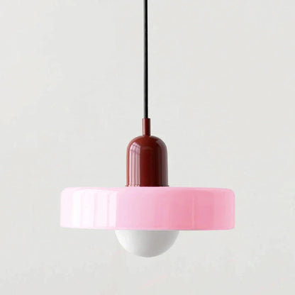 Retro taklampa i glas