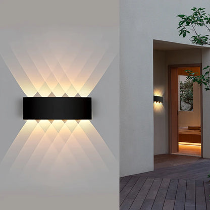 Vattentät vägglampa för hela hemmet